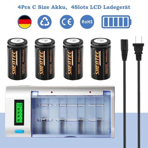 4pcs 5000mah baby ni mh - 4pcs, c