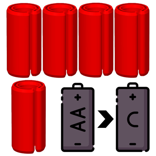 Batterie adapter lr6 - aa,
