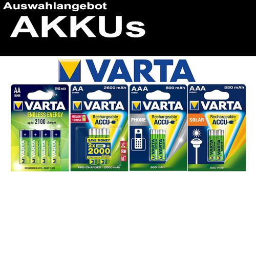 Varta akku nimh - r6, mignon